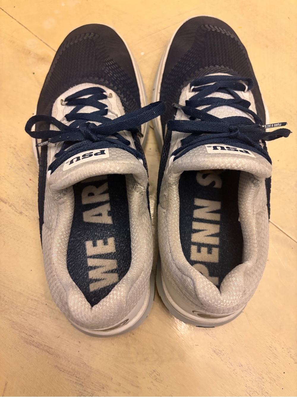 NIKE Free Trainer V7 Sneakers Shoes Penn State Nittany Lions PSU Men’s 8.5 US - Picture 3 of 8